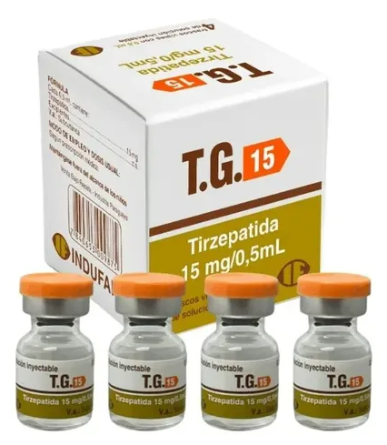 Protocolo emagrecedor Liquido T.G  Caixa com 4  ampolas