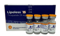 Protocolo emagrecedor Liquido Lipoless Caixa com 4 Ampolas de 15 Mg